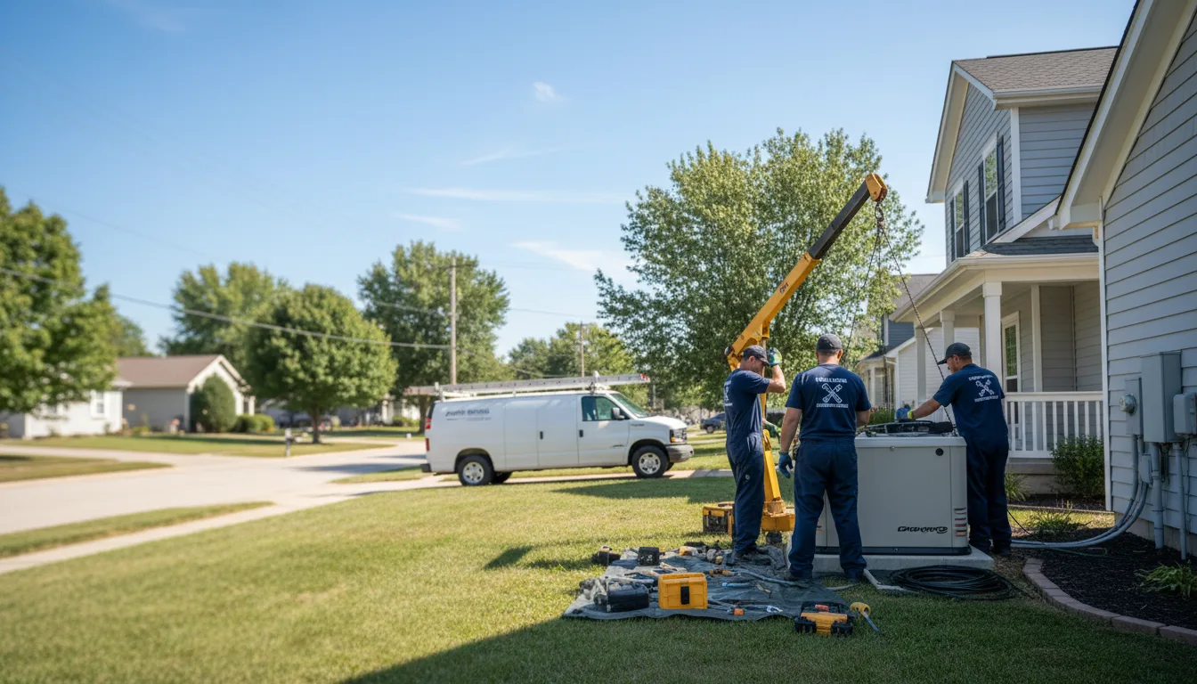 Generator Installation in Ellsworth, KS near me